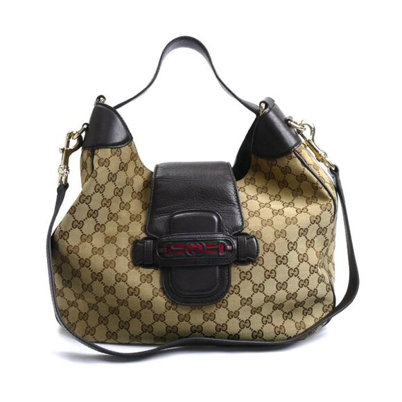 GUCCI Brown Shoulder Bag - Picture 1 of 8